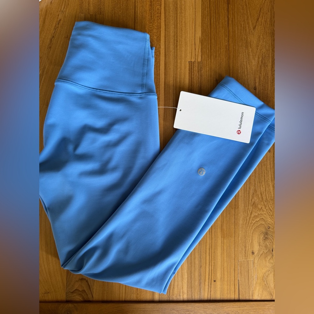 Lululemon Wunder Train HR Crop 23” Pool Leggings
